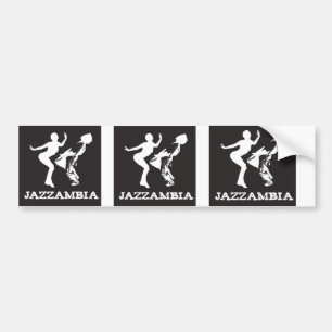 JAZZAMBIA Bumper Sticker