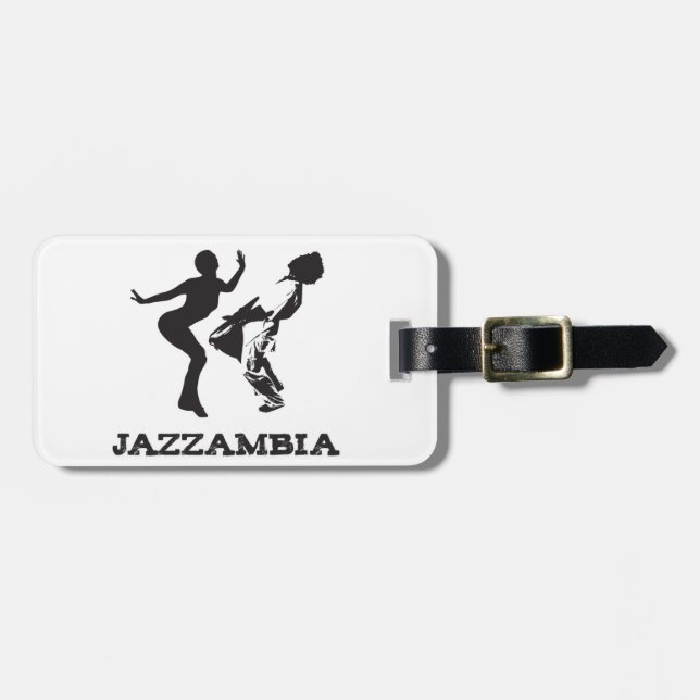 JAZZAMBIA Luggage Tags (Front Horizontal)