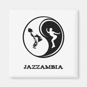 Jazzambia Yin Yang Magnet