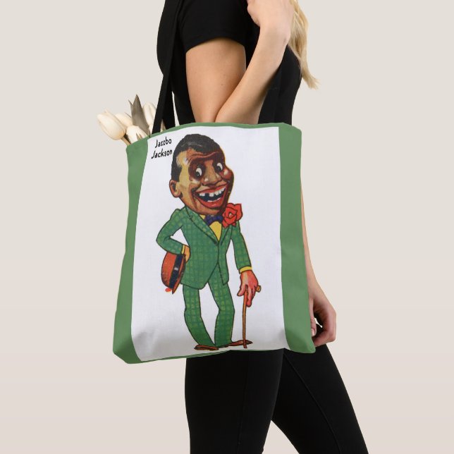 Jazzbo Jackson Tote Bag (Close Up)