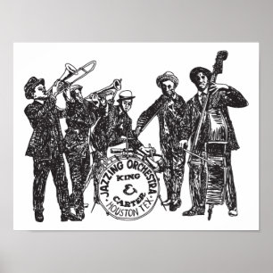 Jazzing Orchestra Poster