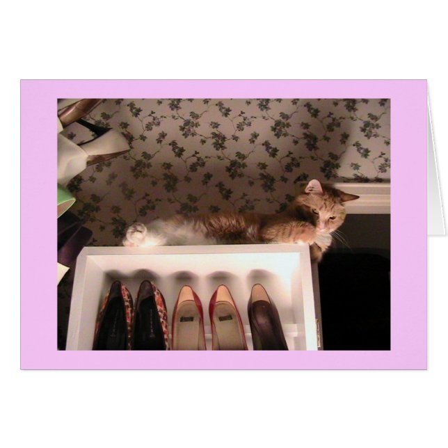 Jazzpurr's Shoes Card - Customised (Front Horizontal)