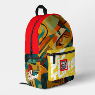 Jazzy Artwork Design Backpack V2