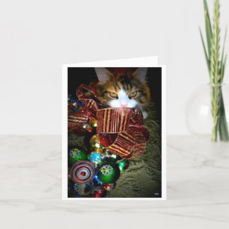 jazzy christmas holiday card