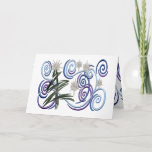 Jazzy Christmas Tree Holiday Card