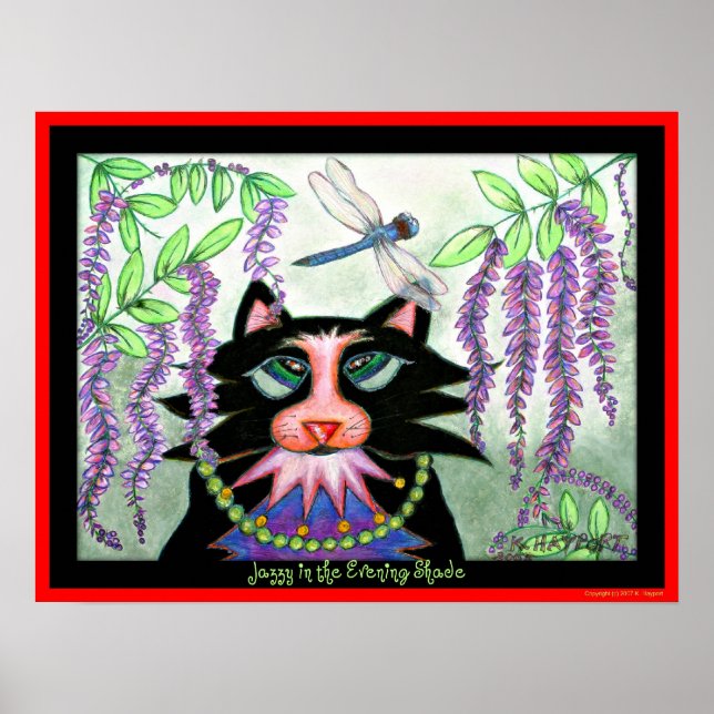 Jazzy in the Evening Shade Poster (Front)