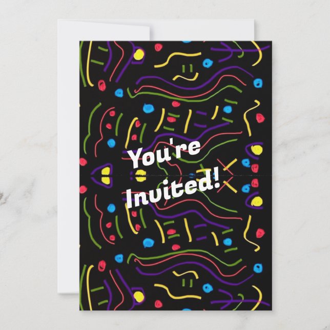 Jazzy Invitation (Front)