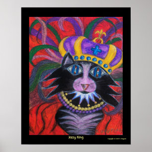 Jazzy King Poster