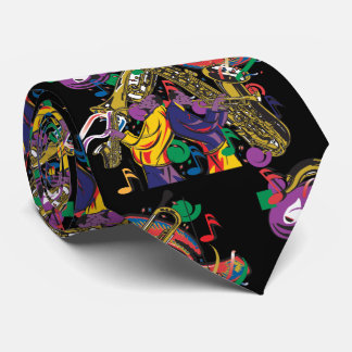 Jazzy New Orleans Music Fest Tie