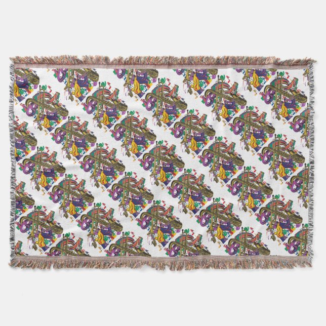 JAZZy Throw Blanket (Front)