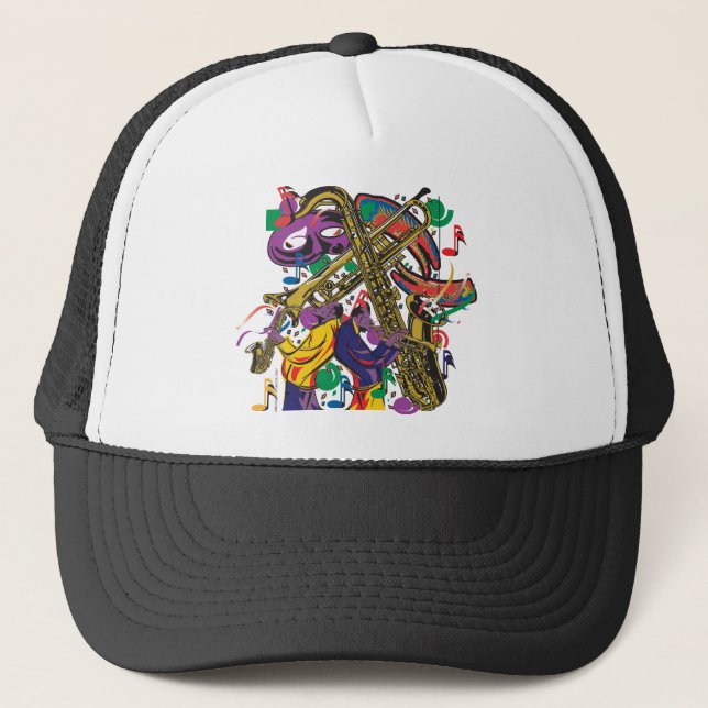 JAZZy Trucker Hat (Front)