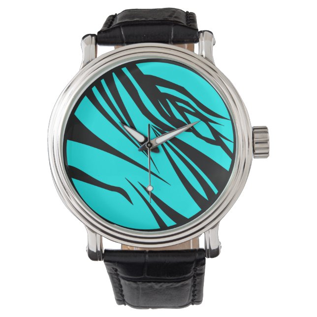 Jazzy Zebra Pizzazz Watch (Front)