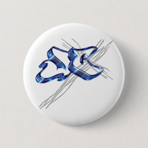 JC Jesus Christ Graffiti 6 Cm Round Badge