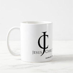 JC Jesus Christ Logo Customise it Coffee Mug