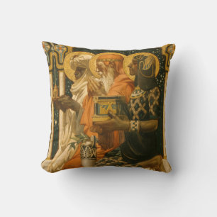JC Leyendecker Three Wise Men Vintage Christmas Cushion