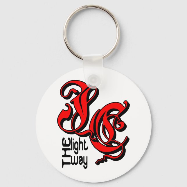 JC The Way Christian Key Ring (Front)