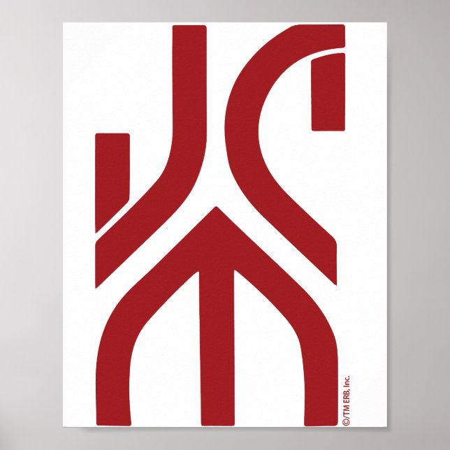 JCM Stylised Logo Poster (Front)