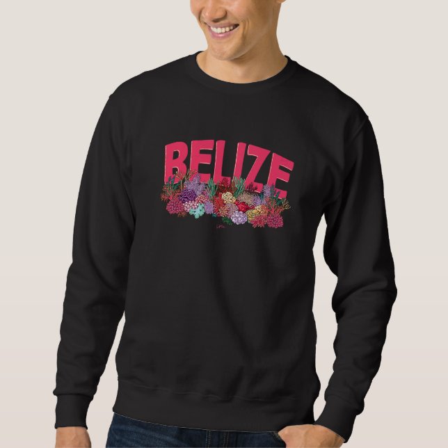 Jcombs Belise Coral Reef Garden Sweatshirt (Front)
