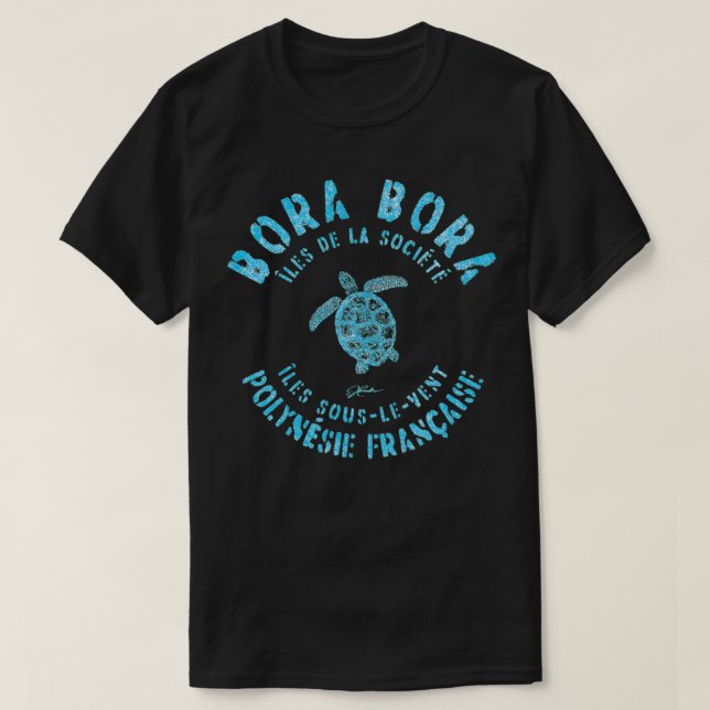 JCombs Bora Bora, French Polynesia, Sea Turtle2  T-Shirt (Design Front)