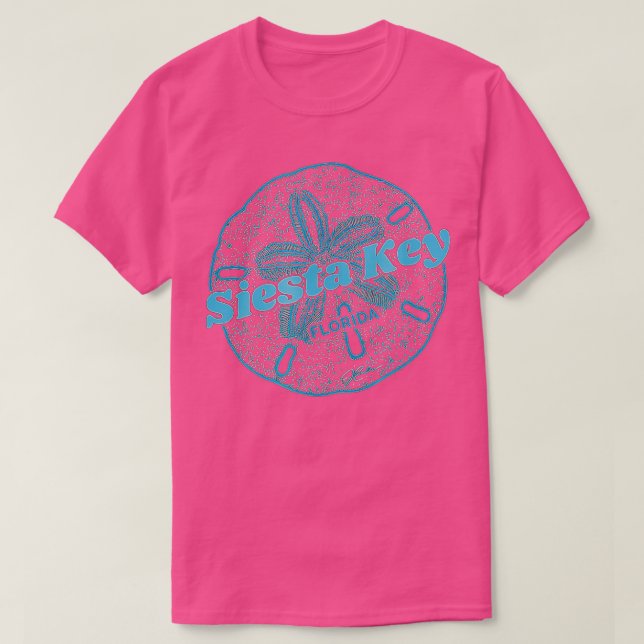 JCombs Siesta Key Florida Sand Dollar  T-Shirt (Design Front)