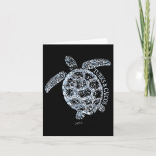 Jcombs_ Turks & Caicos Islands, Sea Turtle, Be Card