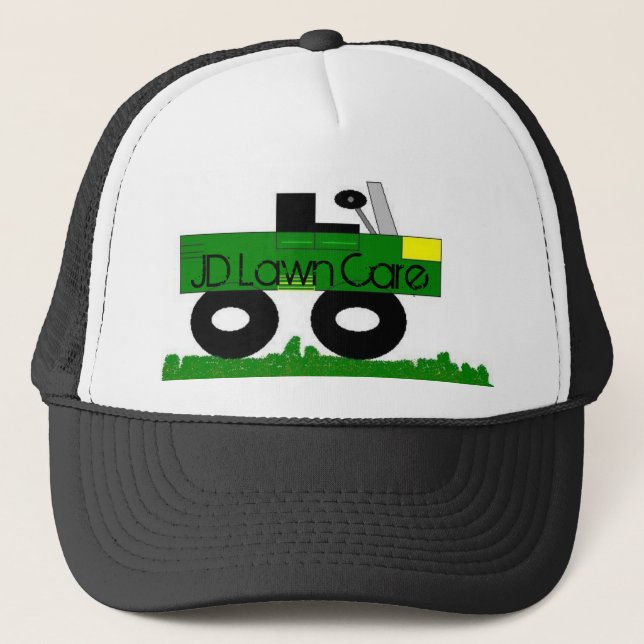 JD Lawn Care Trucker Hat (Front)