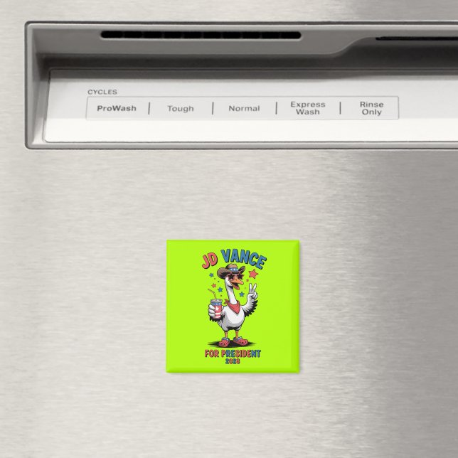 JD Vance 2028 America First Conservative Magnet (In Situ (Dishwasher))