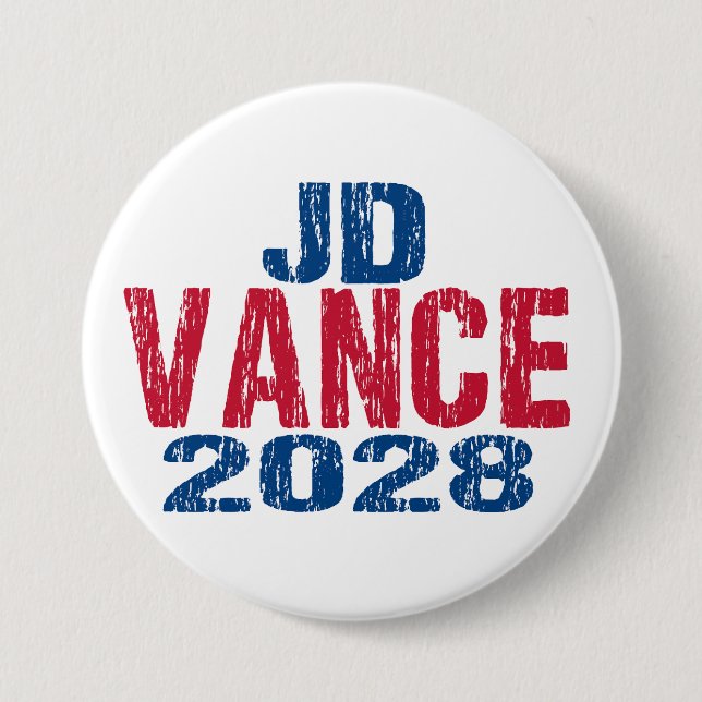 JD Vance 2028 (dis) 7.5 Cm Round Badge (Front)