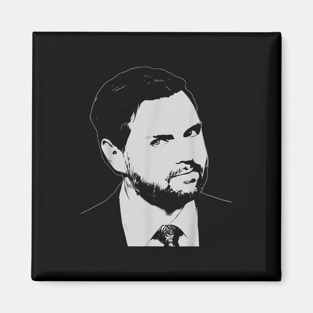 Jd Vance 2028 Glance Inauguration 2025 Vp Magnet (Front)