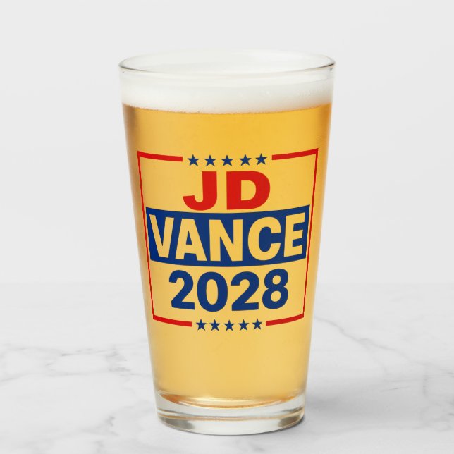 JD Vance 2028 Glass (Front Filled)