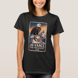 JD Vance 2028 President America First Ohio T-Shirt