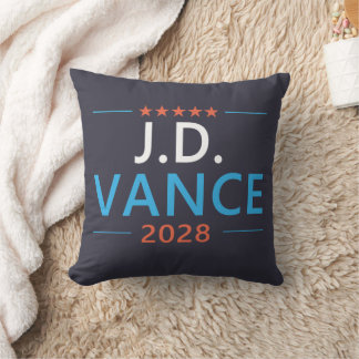 JD Vance 2028 Republican Patriotic Cushion