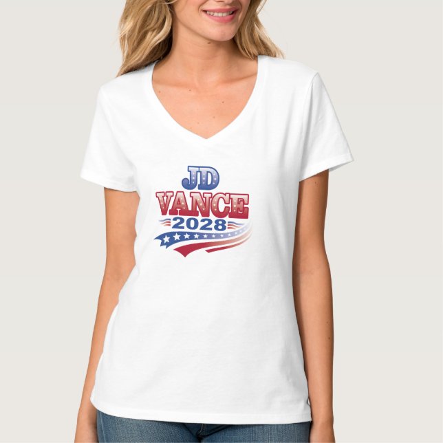 JD Vance 2028 (ssol) T-Shirt (Front)