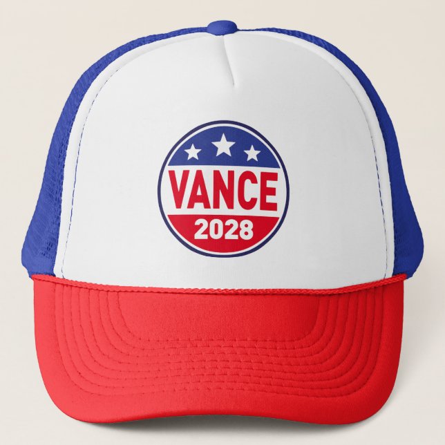 JD Vance 2028 Trucker Hat (Front)
