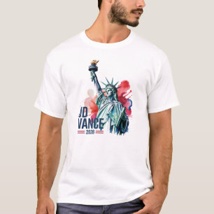 JD Vance For President 2028 America First  T-Shirt