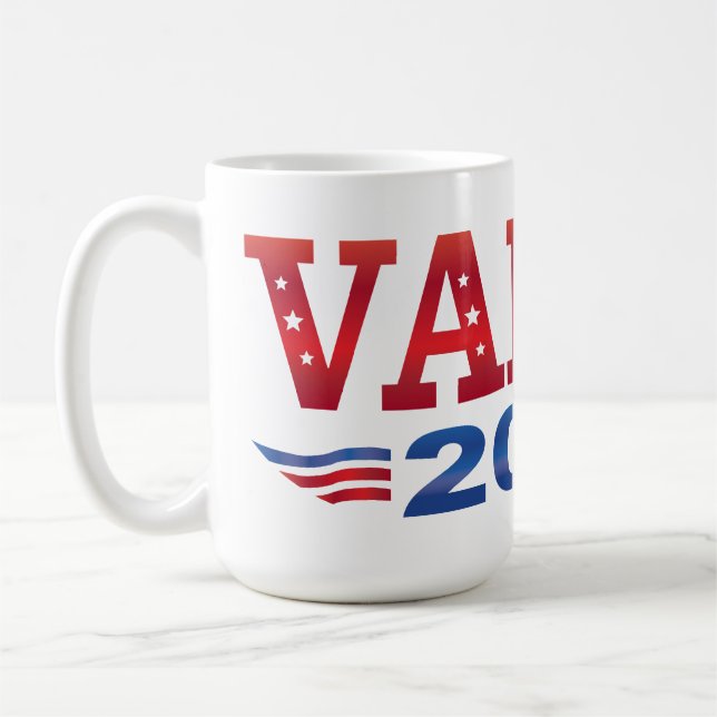 JD Vance President 2028 (bs) Coffee Mug (Left)