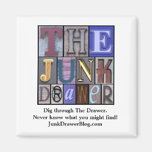 JDLogo, Dig through The Drawer. Ne... - Customised Magnet