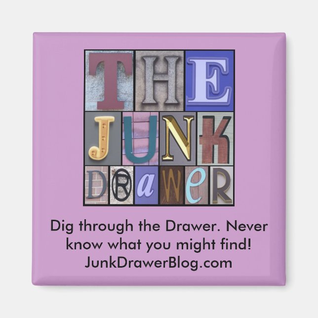 JDLogo, Dig through the Drawer. Never know what... Magnet (Front)