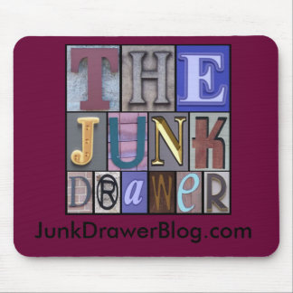 JDLogo, JunkDrawerBlog.com Mouse Mat
