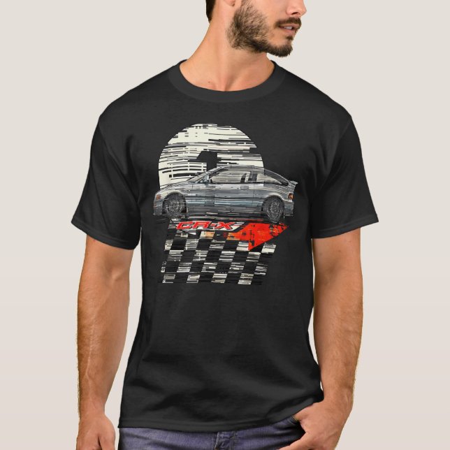 Jdm Cr-X Ed9 Sport Coup Icon Of The T-Shirt (Front)