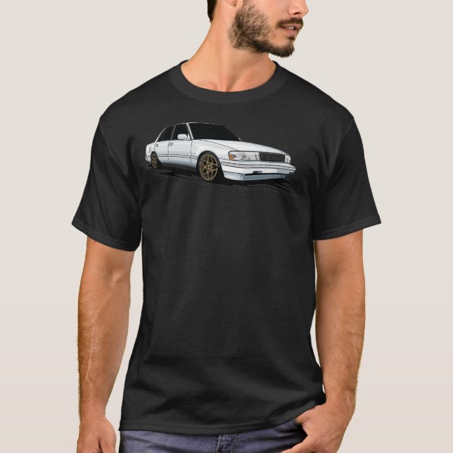 JDM Cressida Sedan Graphic  T-Shirt (Front)