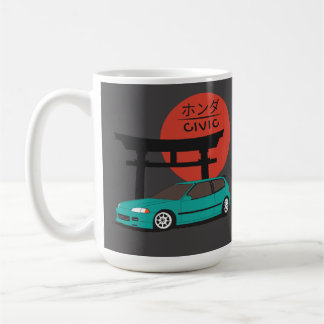 JDM Hatch Legend Torii Sunset Street Culture Coffee Mug