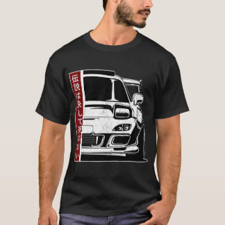JDM Japan Motorsport tuning car 90s T-Shirt (1)
