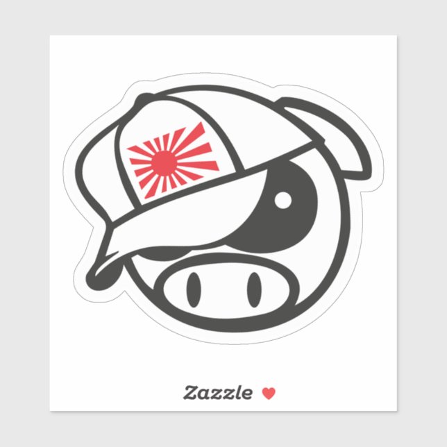 JDM Pig Subaru Custom-Cut Vinyl Sticker (Sheet)
