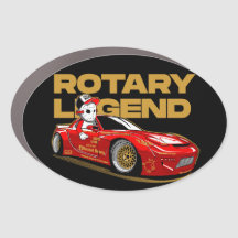 JDM RED ROTARY DRIFT LEGEND 