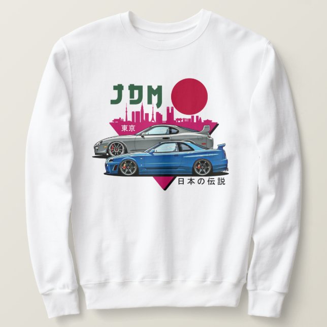 JDM style design Sweatshirt (Design Front)