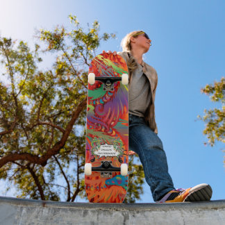 JDS Colorful Dragons Skateboard