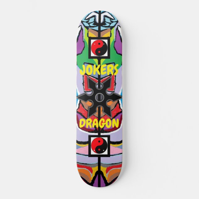 JDS FlowingLines Skateboard (Front)