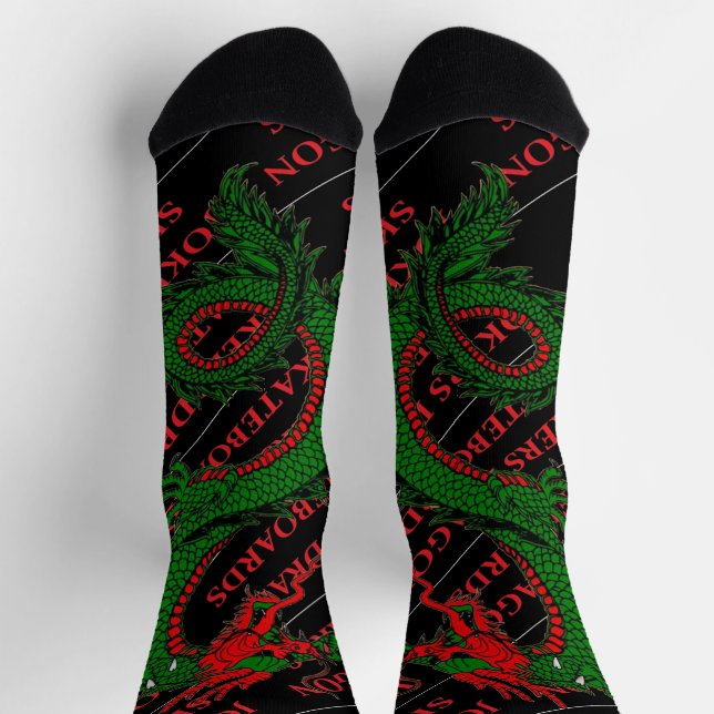 JDS New Dragons Foot Socks (Top)