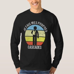 Je Fais Mes Own Cascades Bon Recovery Broken Arm T-Shirt